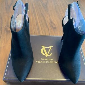 Vince Camuto Black Suede Women’s Shoes